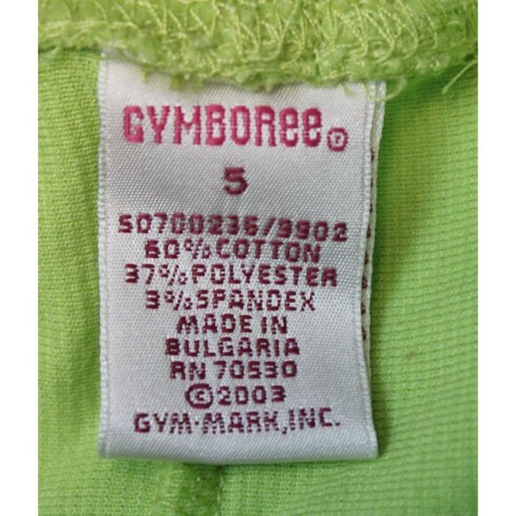 NWT 2004 Gymboree Hide & Seek Green Stretch Corduroy Leggings sz 5 Fall Pullon - Picture 6 of 6